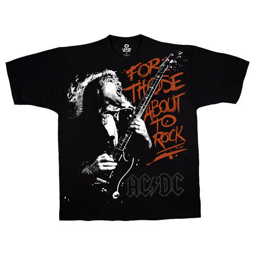 AC/DC 官方原版 Those About To Rock (TS-S)